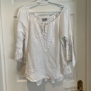 WEEKEND Cotton beachy blouse